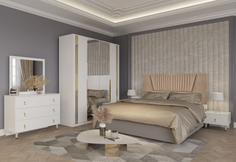 Спальный гарнитур "Жанель" 4Д, Rich Home